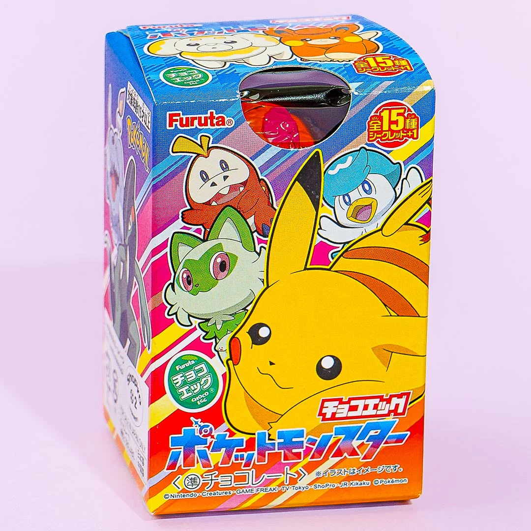 Pokemon Paldea Region Furuta Choco Egg