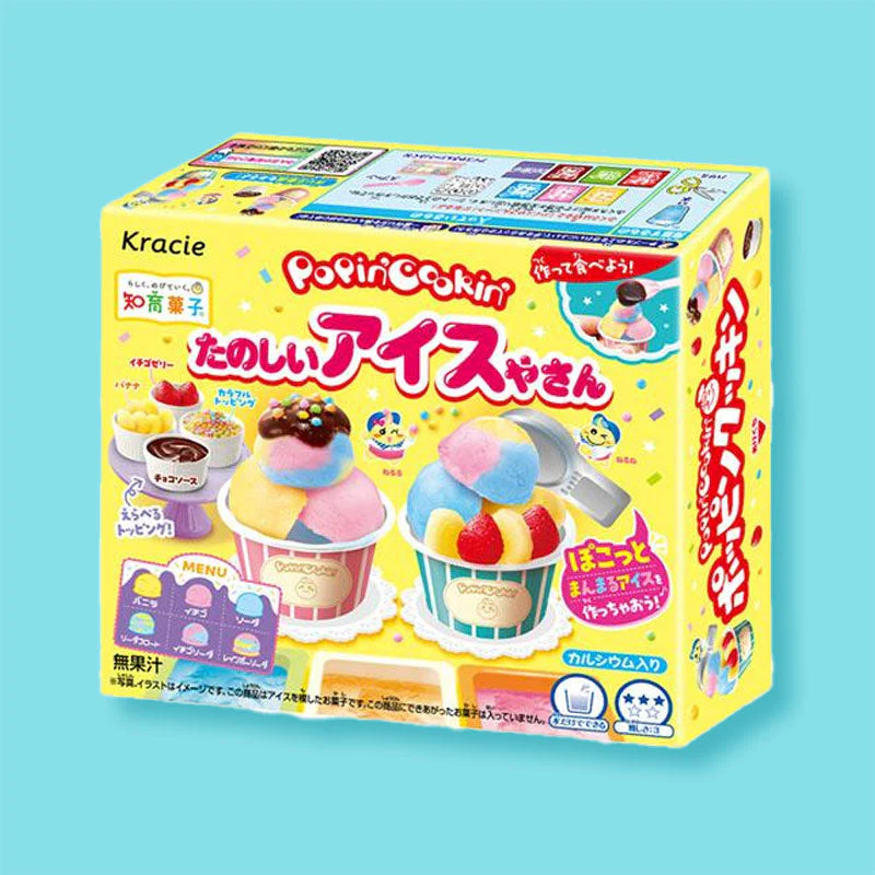 Popin' Cookin' Fun Ice Cream Shop DIY Candy Kit