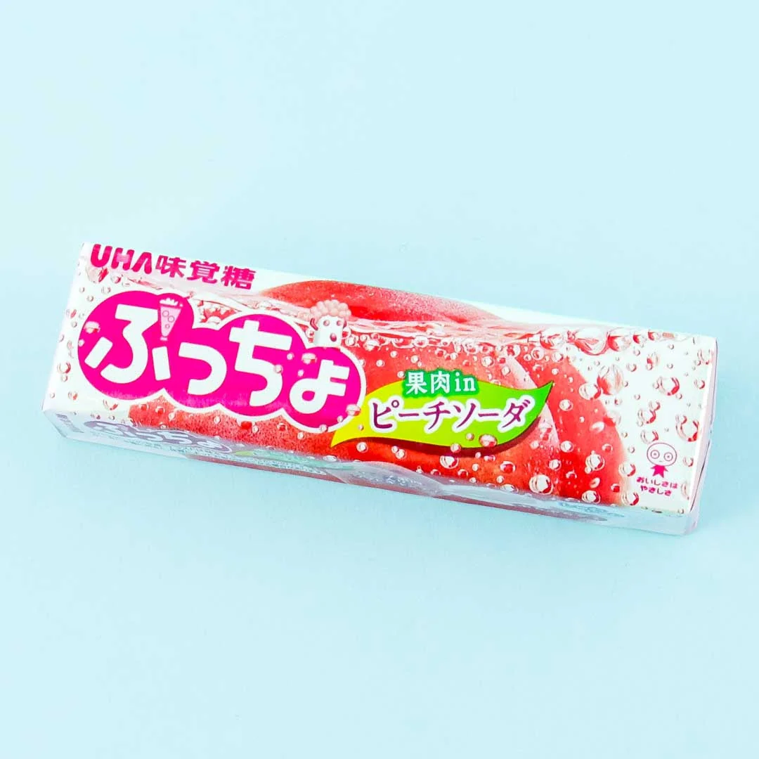 Puccho Chewy Candy - Peach Soda