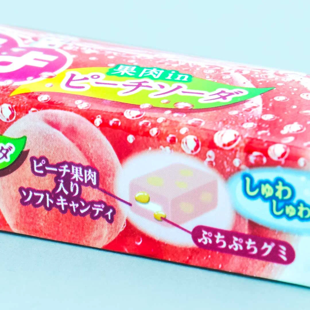 Puccho Chewy Candy - Peach Soda - Image 2
