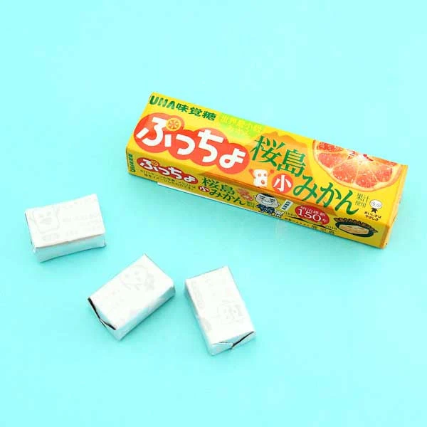 Puccho Chewy Candy - Sakurajima Komikan Mandarin Orange