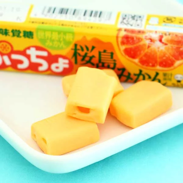 Puccho Chewy Candy - Sakurajima Komikan Mandarin Orange - Image 2