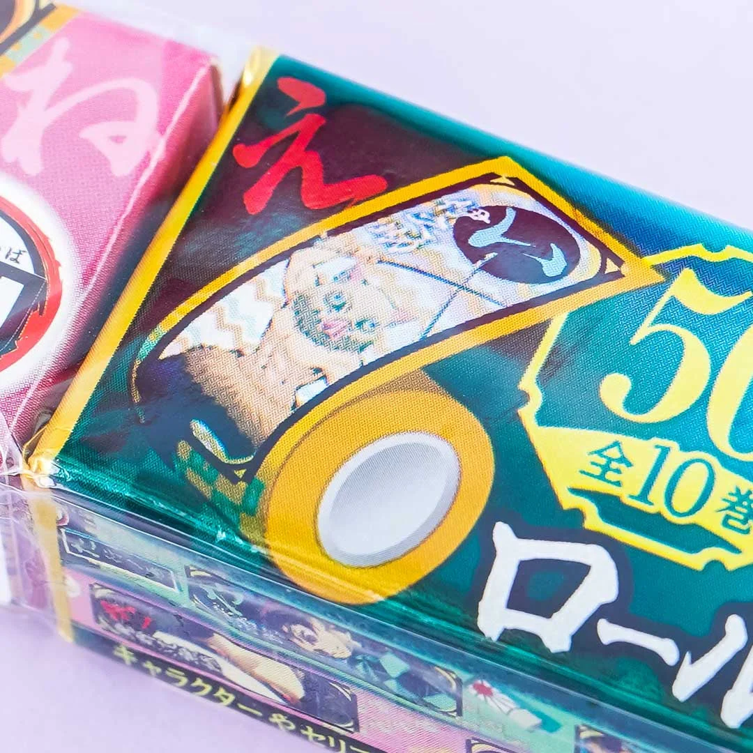Puccho World Demon Slayer Chewy Candy With Tape - Peach Soda - Image 3