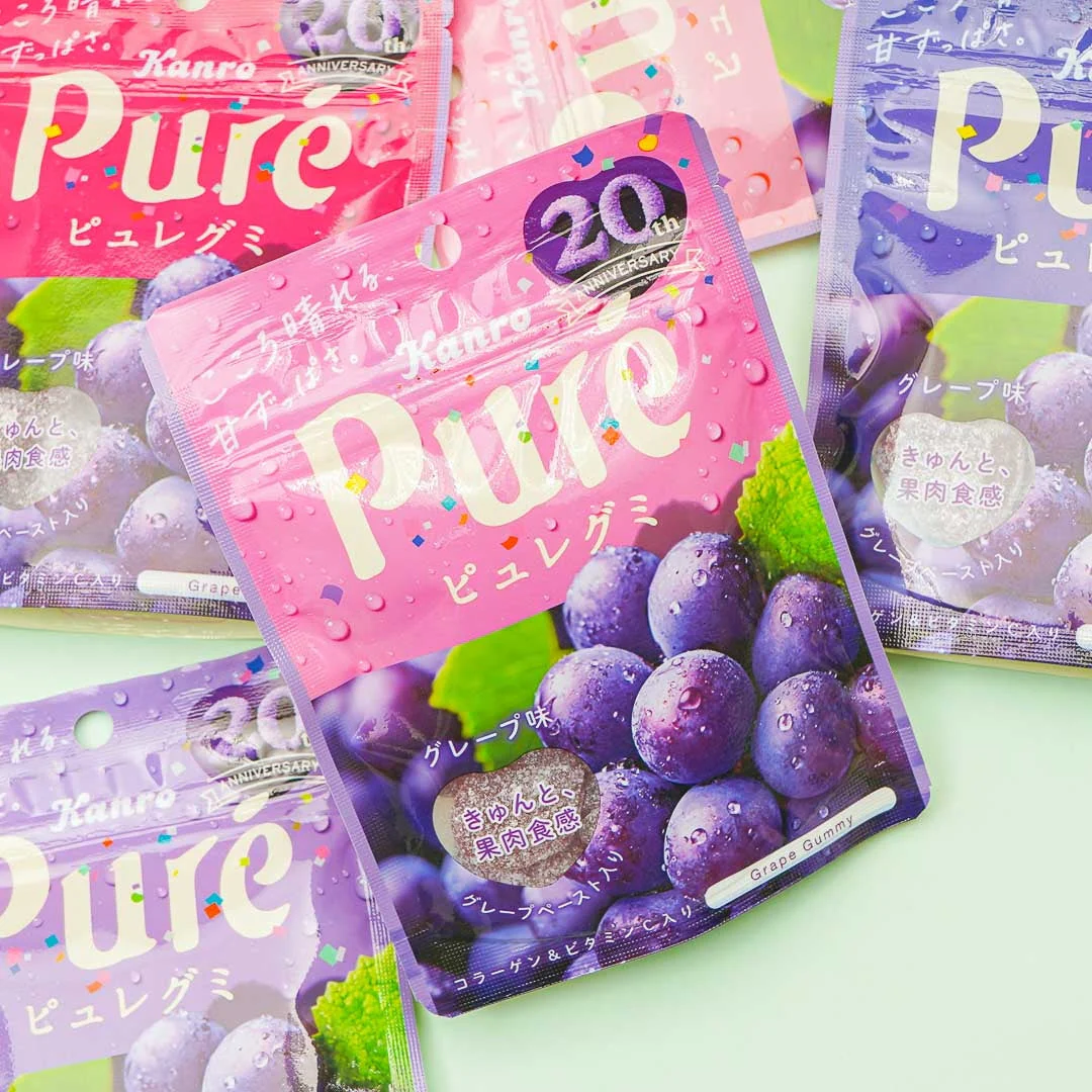 Kanro Pure Grape Gummies