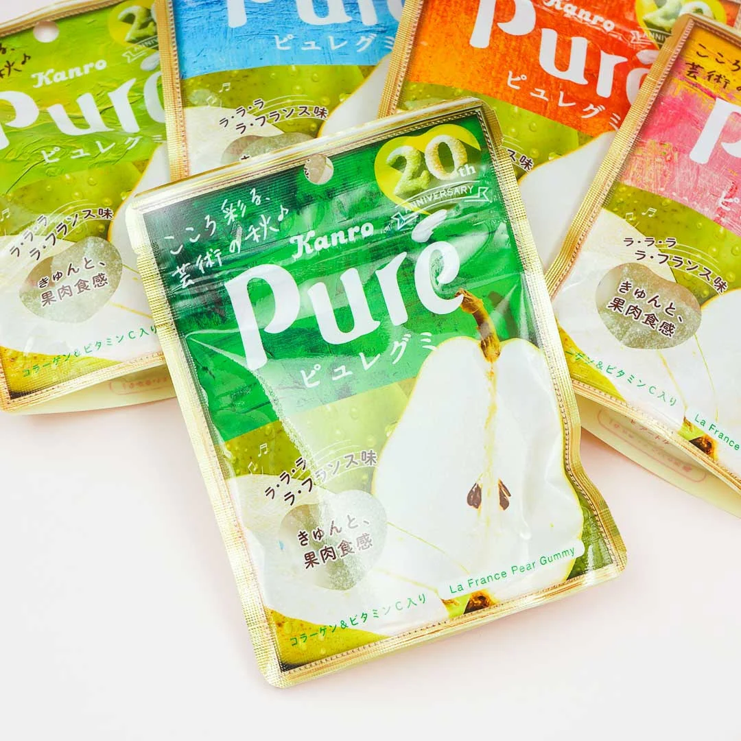 Kanro Puré Gummy - La France Pear