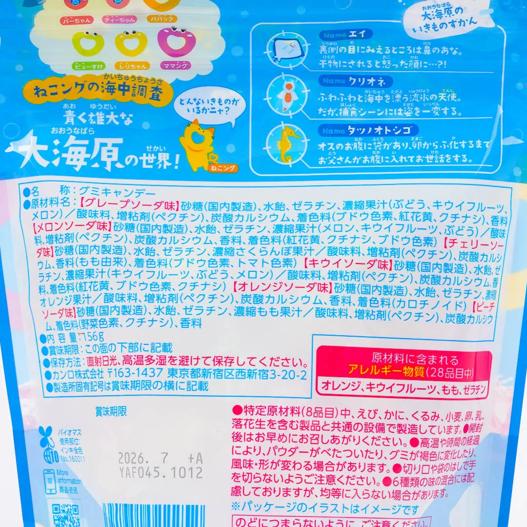 Kanro Puré Ring Gummy Party Pack - Soda - Image 4