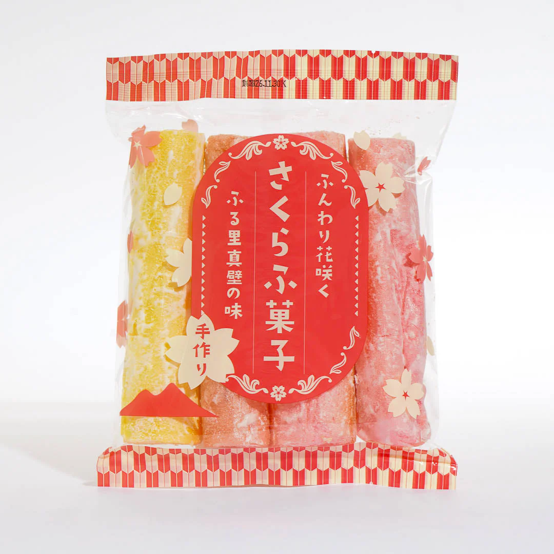 Sakura Fugashi Puffed Rice Snack
