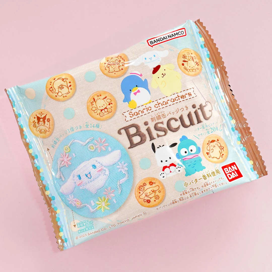 Sanrio Character Biscuits With Collectible Badge