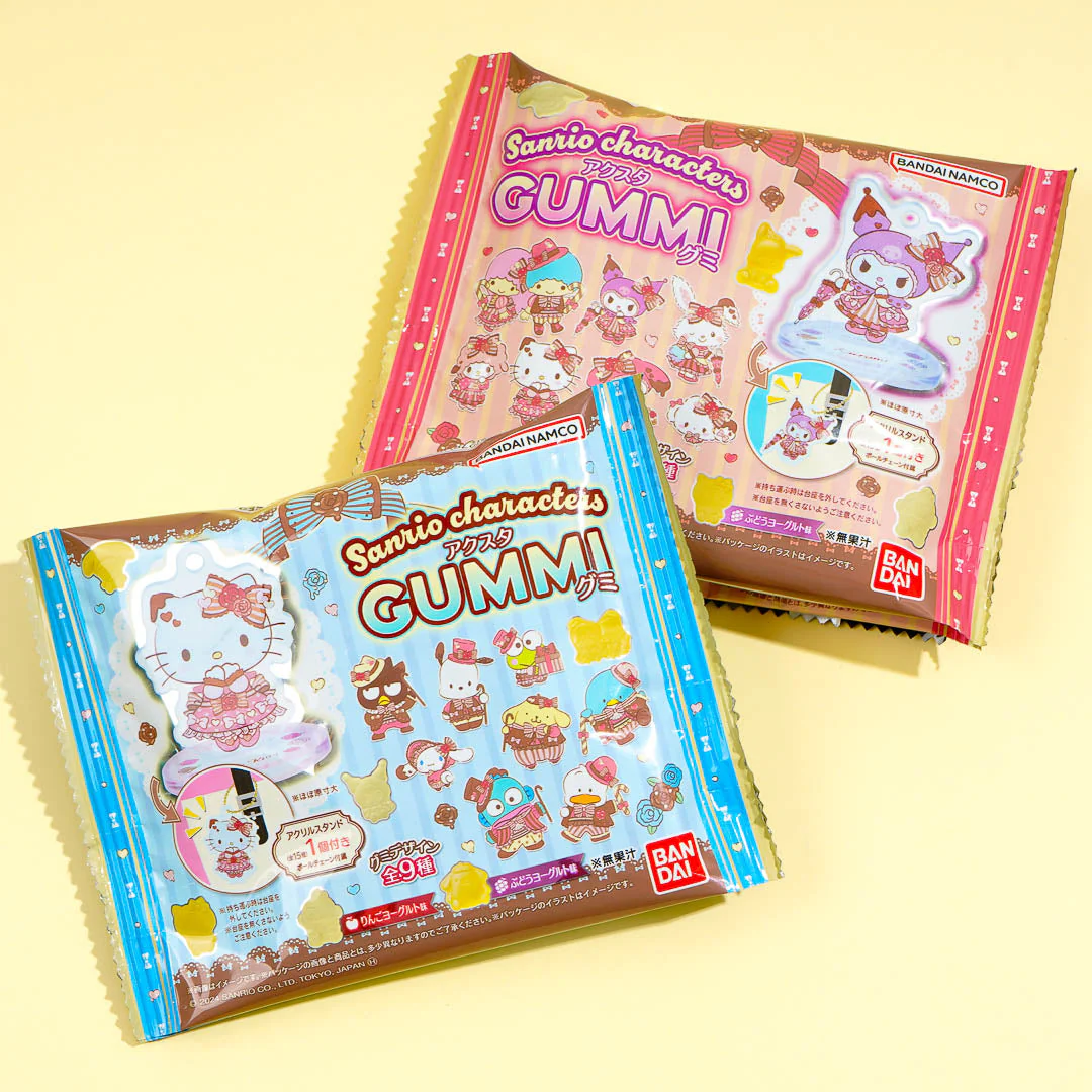 Sanrio Characters Gummy Candy With Acrylic Stand