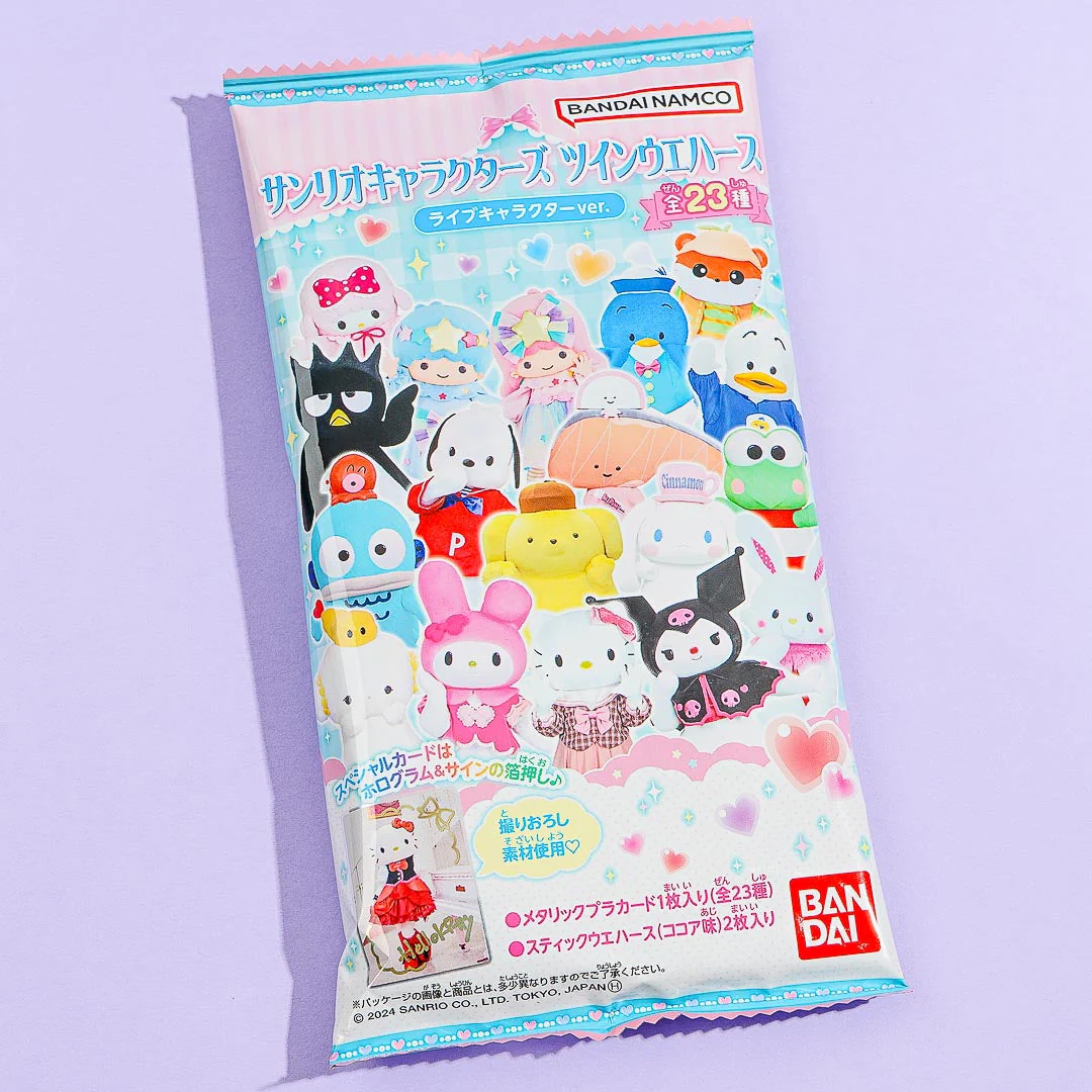 Sanrio Characters Twin Wafers With Card - Image 2