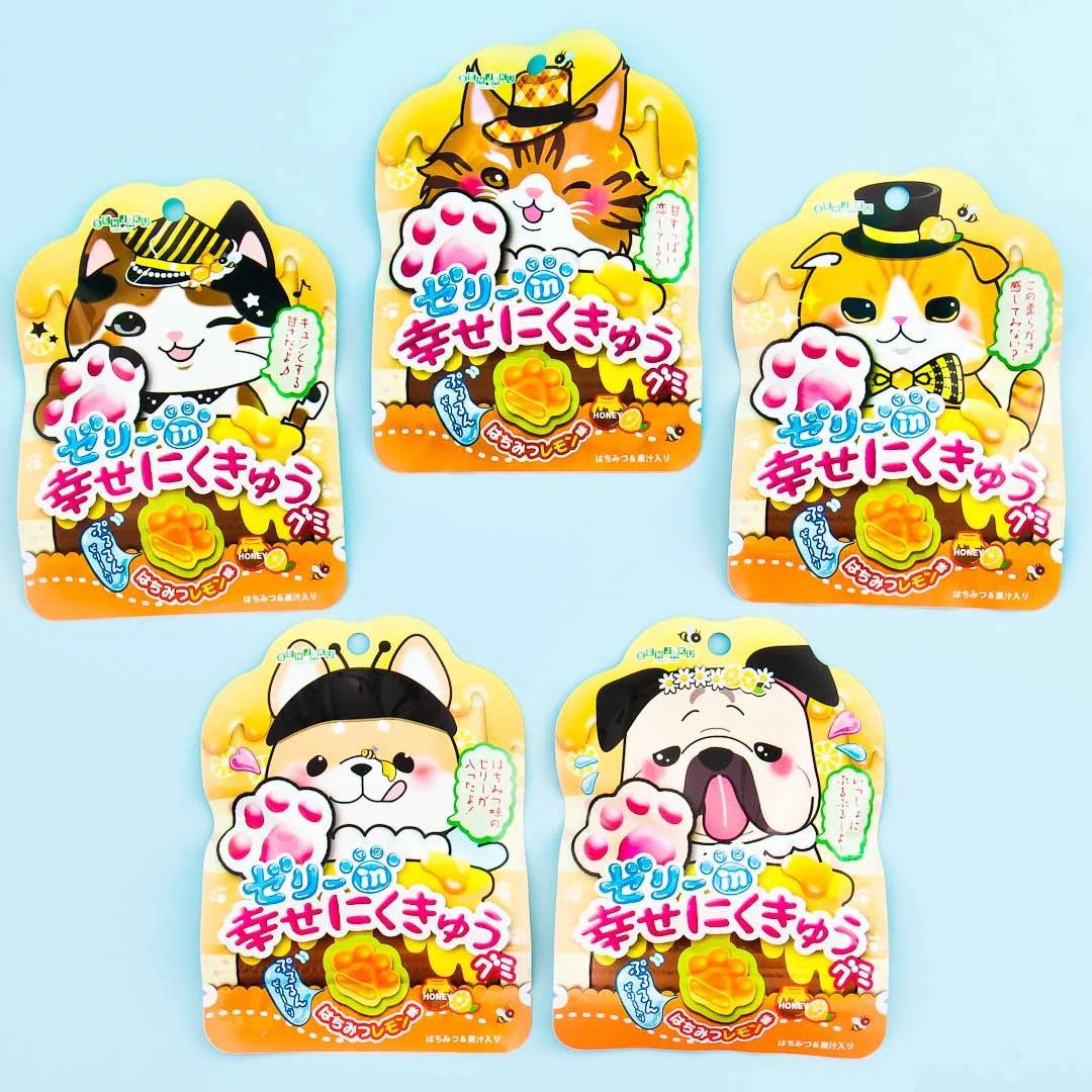 Senjaku Cat & Dog Paw Gummies - Honey Lemon - Image 2