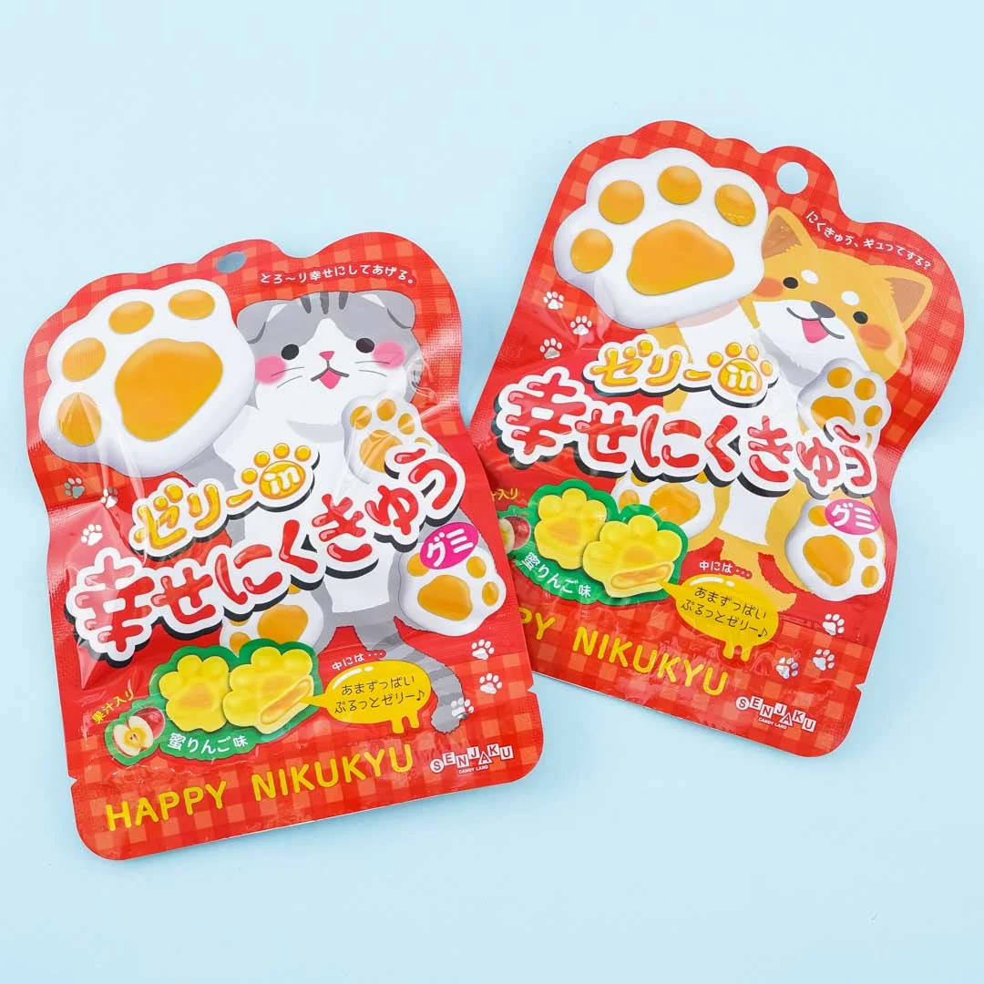 Senjaku Happy Nikukyu Cat Paw Gummy - Honey Apple - Image 3