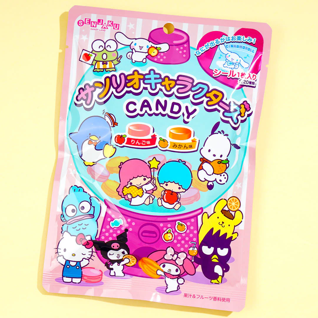 Senjaku x Sanrio Characters Candy - Apple & Mandarin Orange