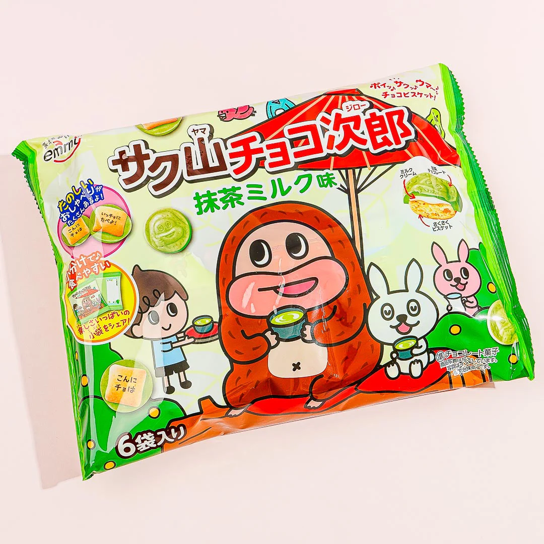 Shoei Delicy Sakuyama Choco Jiro Biscuits - Matcha Milk
