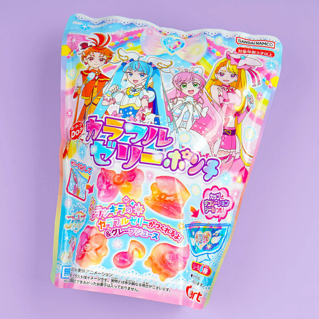 Soaring Sky! Pretty Cure Colorful Jelly Punch DIY Candy Kit