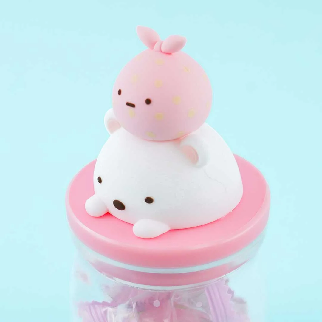 Sumikko Gurashi Candy Bottle - Shirokuma & Furoshiki - Image 2