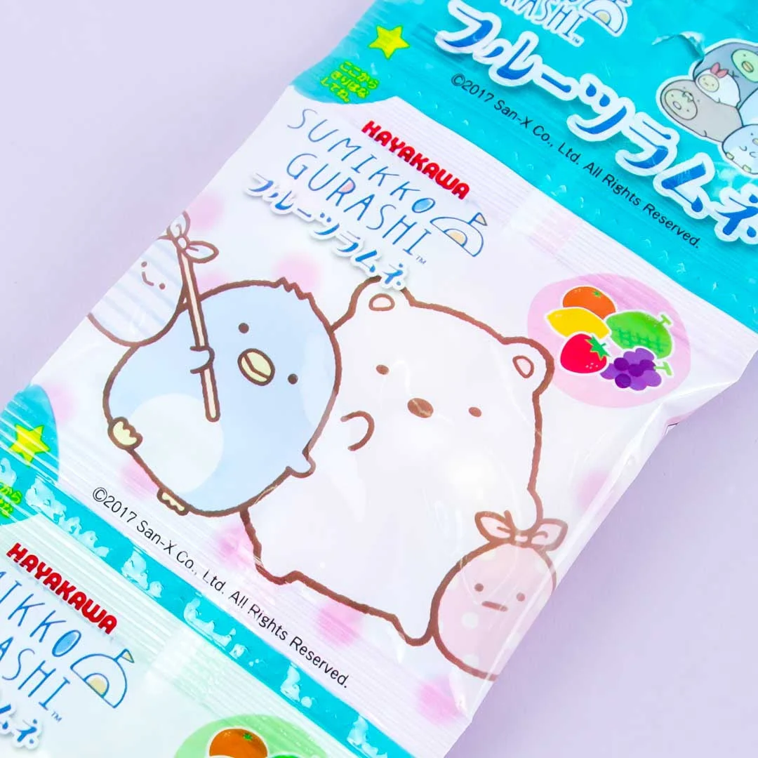 Sumikko Gurashi Fruits Ramune Candy - 5 pcs - Image 2