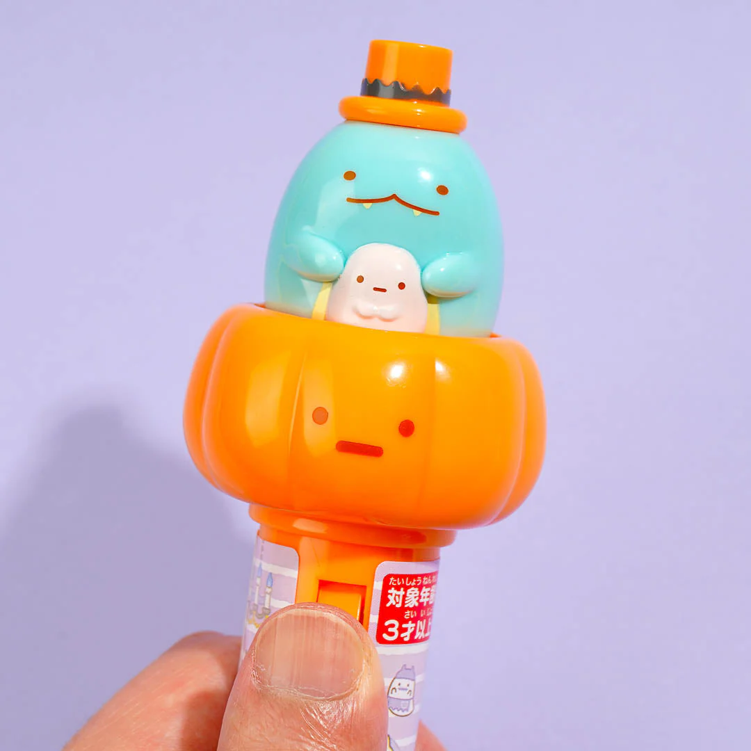 Sumikko Gurashi Halloween Pumpkin Stick Toy With Candy - Image 2