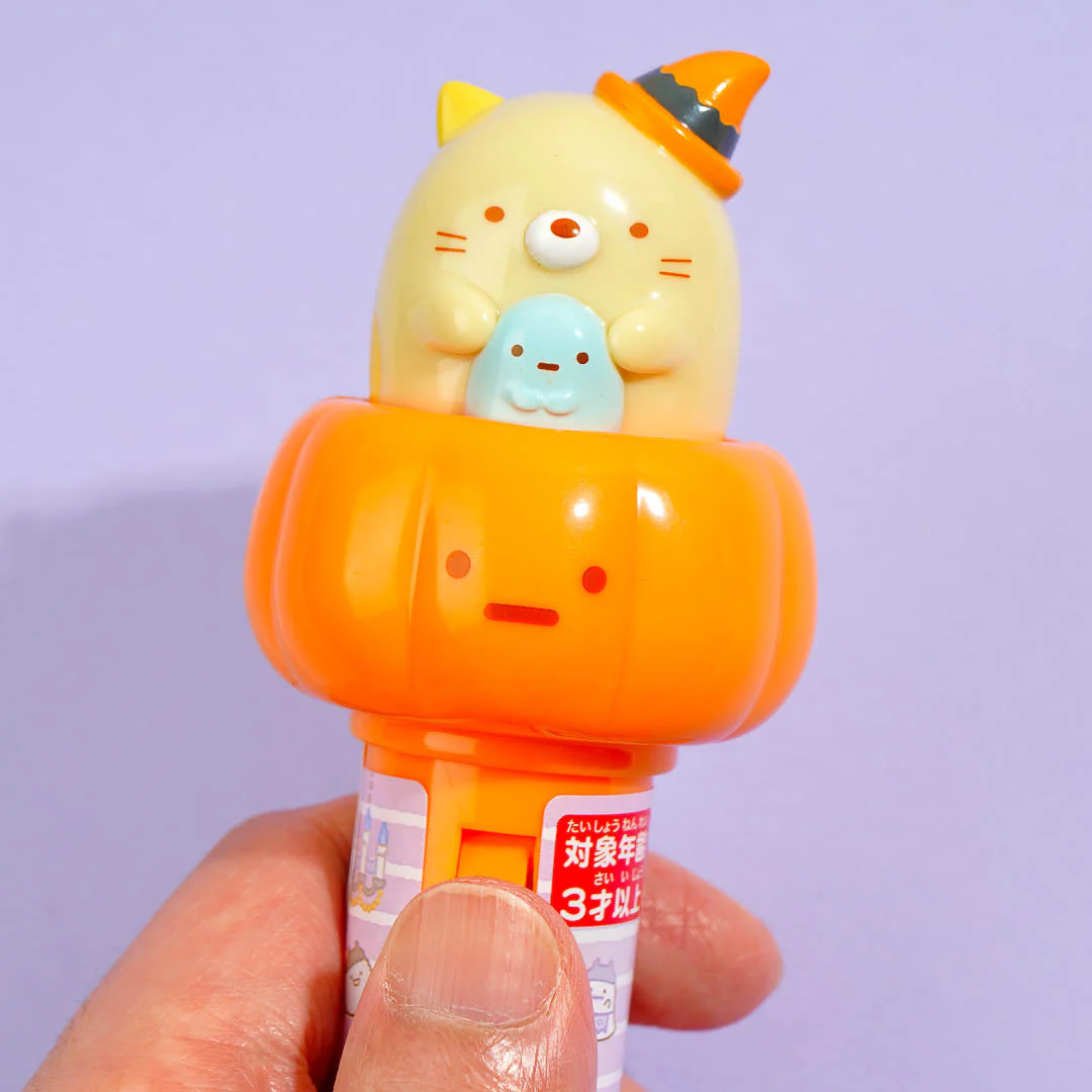 Sumikko Gurashi Halloween Pumpkin Stick Toy With Candy - Image 3