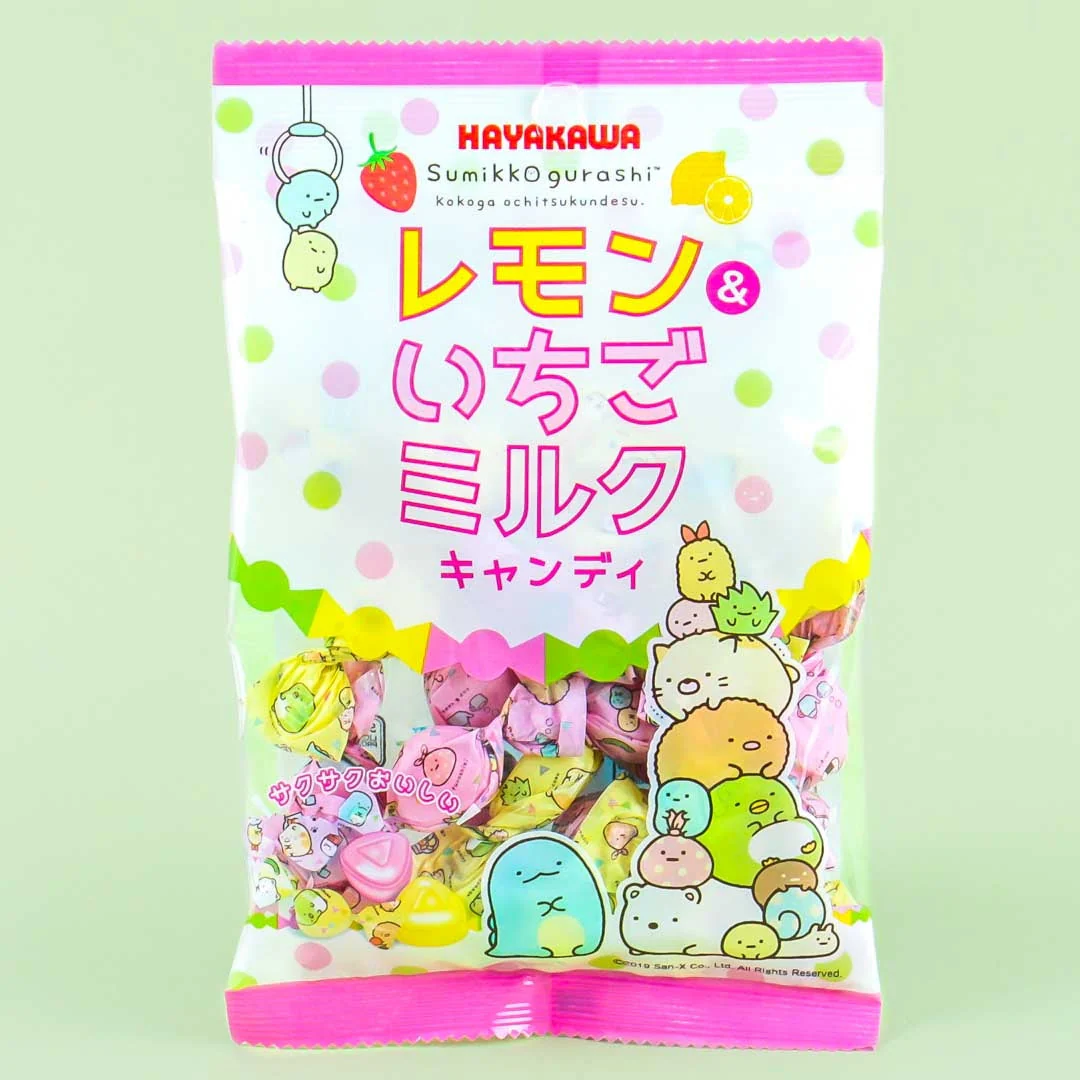 Sumikko Gurashi Lemon & Strawberry Milk Candies
