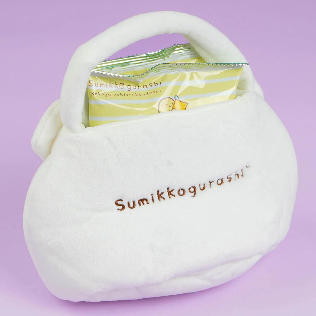 Sumikko Gurashi Plush Bag With Snacks - Shirokuma - Image 3
