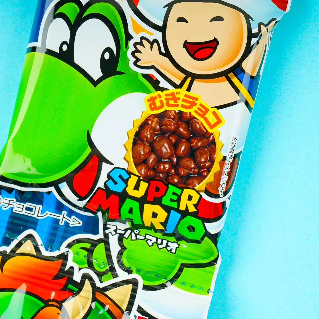 Super Mario 3D World Choco Coated Snacks - 5 pcs - Image 2