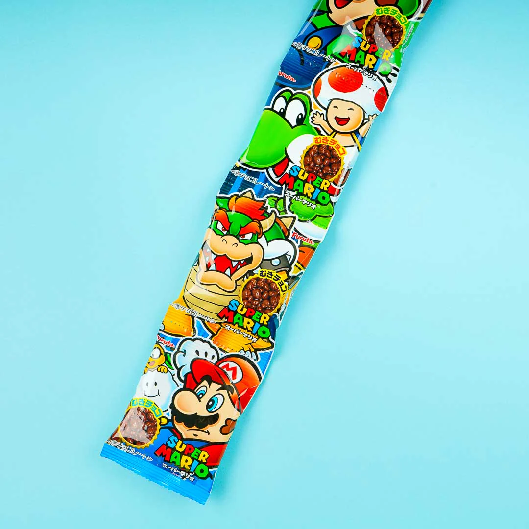 Super Mario 3D World Choco Coated Snacks - 5 pcs - Image 4