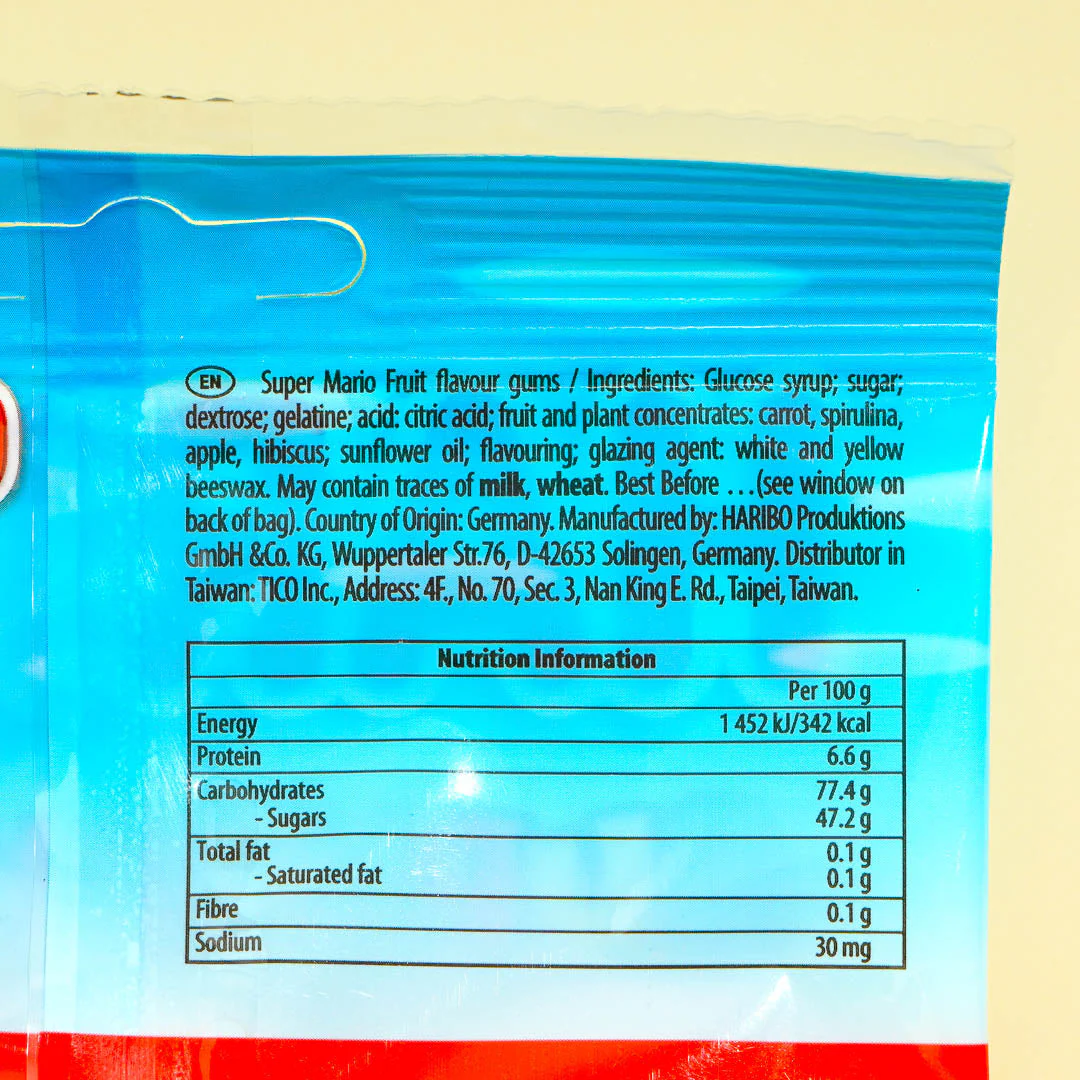Super Mario Haribo Gummy Candy - Image 4