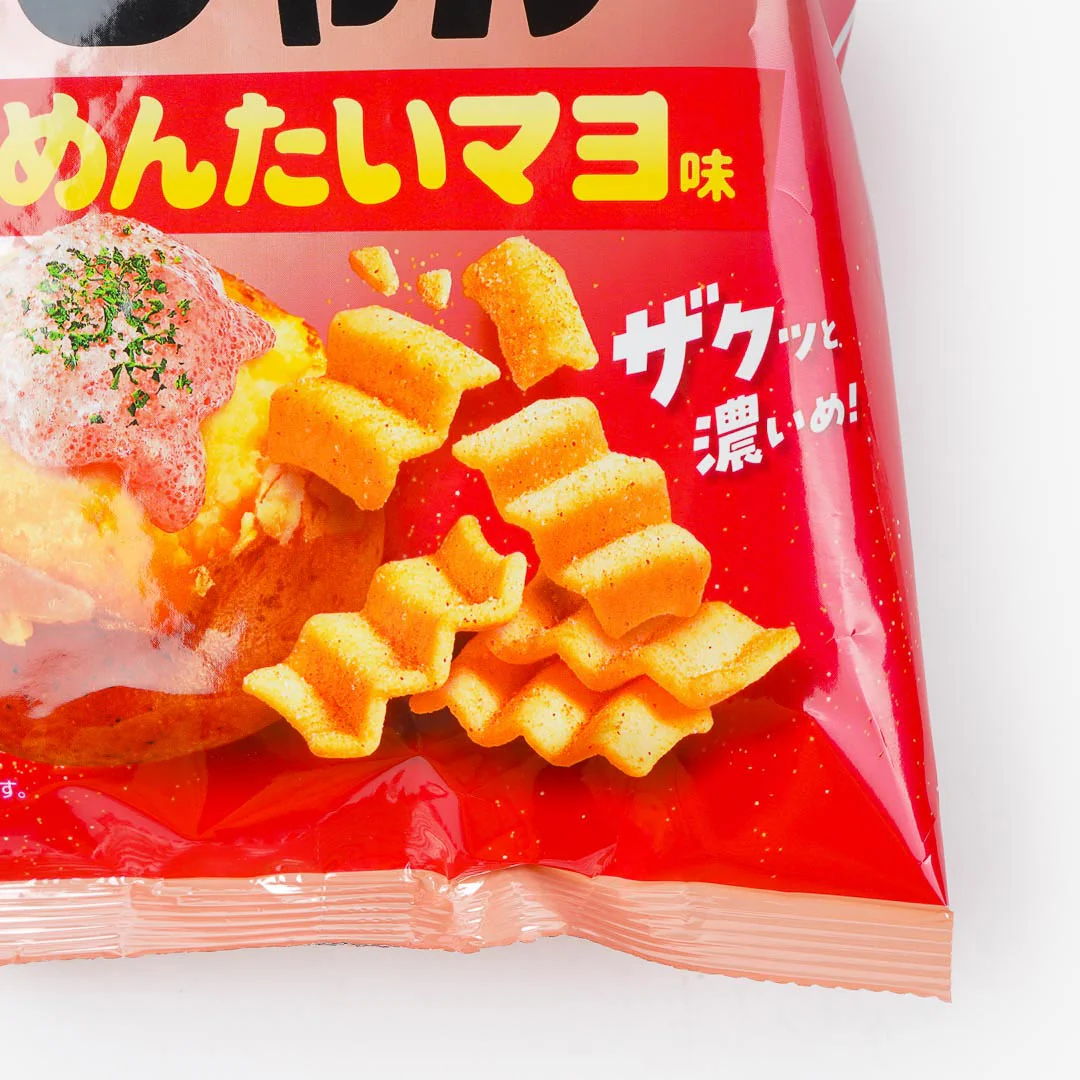 Tohato Giza Jaga Potato Snacks - Mentaiko Mayo - Image 2