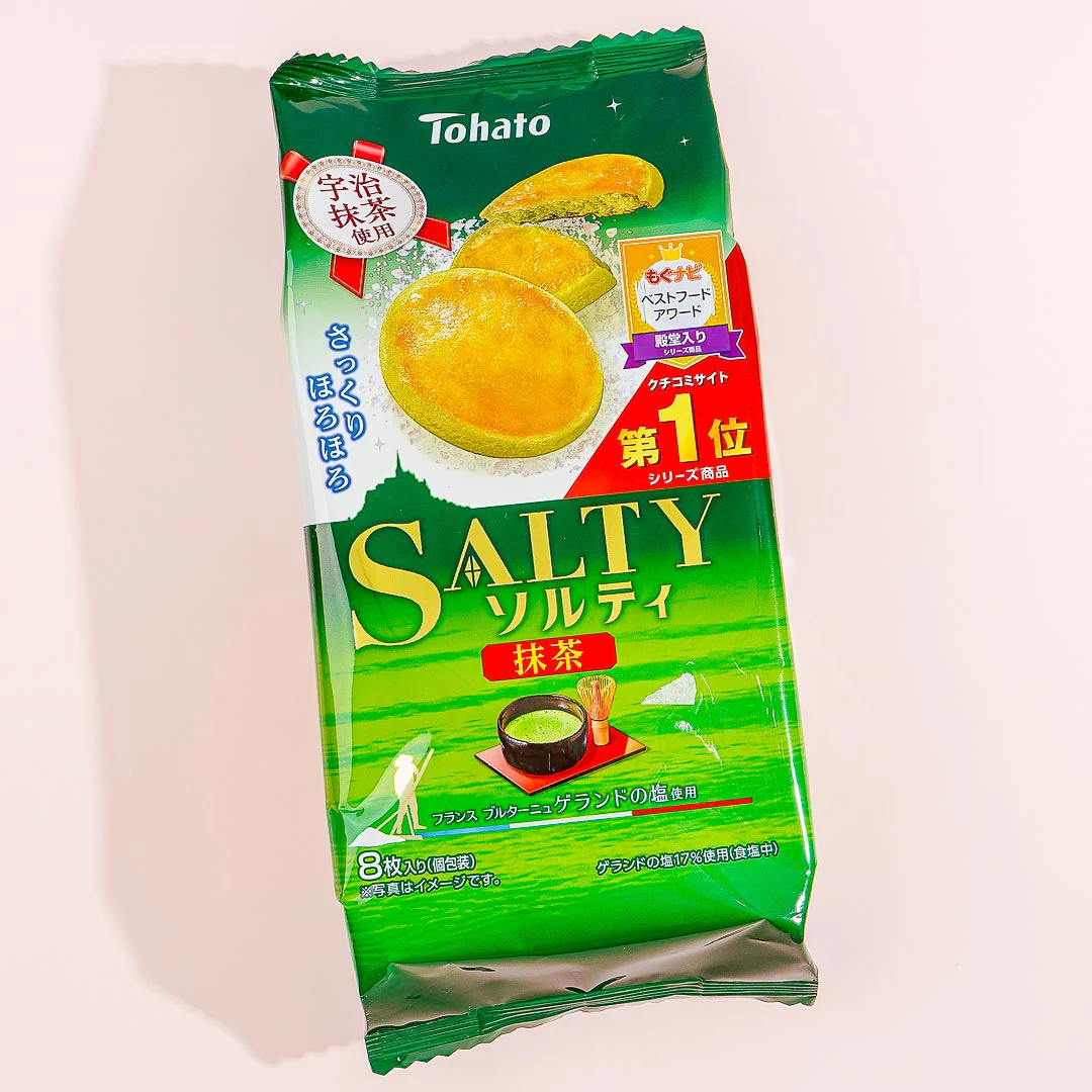 Tohato Salty Matcha Cookies