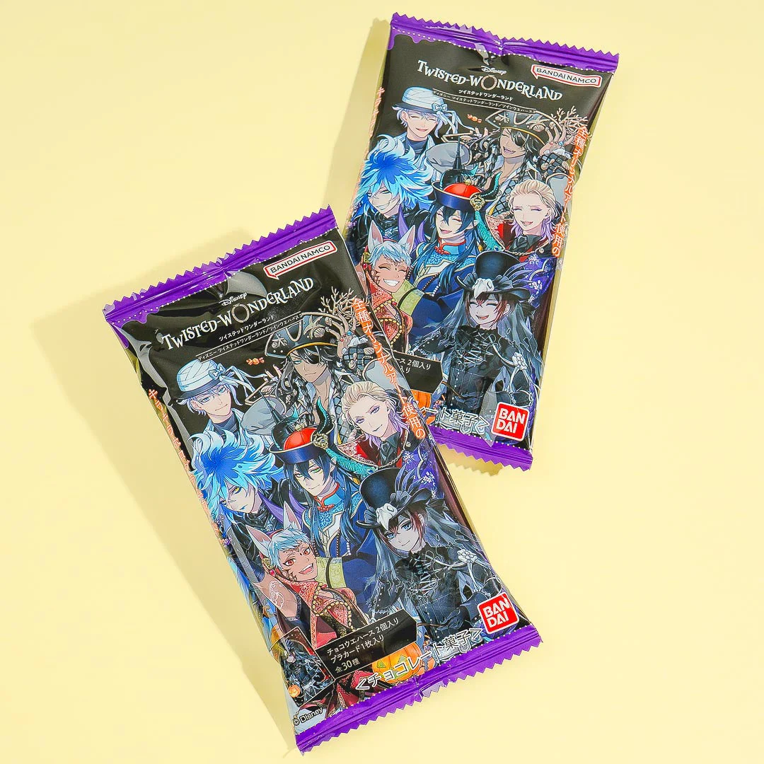 Twisted Wonderland Twin Wafer Pack With Collectible Card