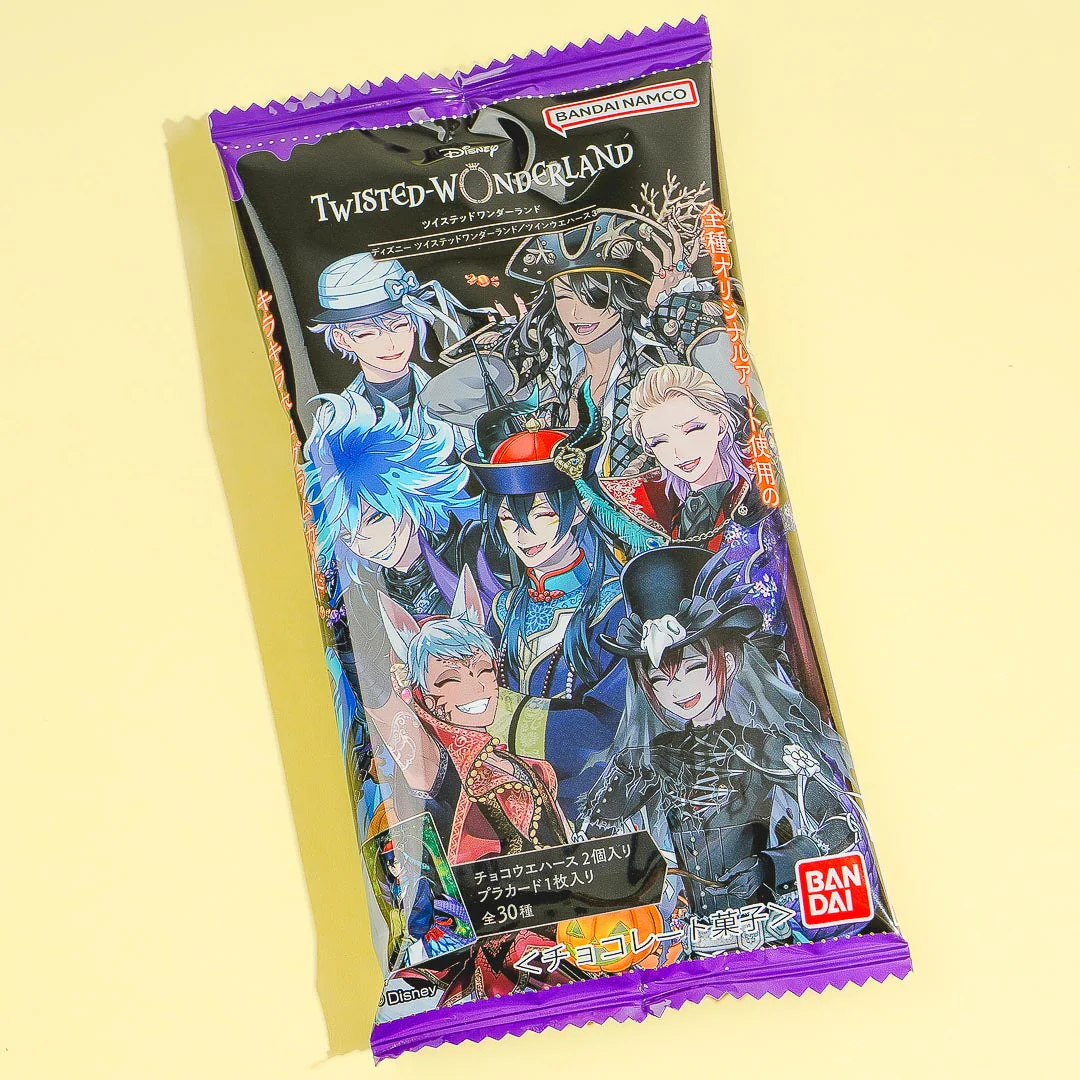 Twisted Wonderland Twin Wafer Pack With Collectible Card - Image 2
