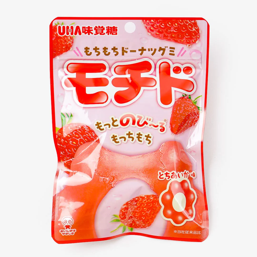 UHA Mikakuta Mochido Candy - Strawberry