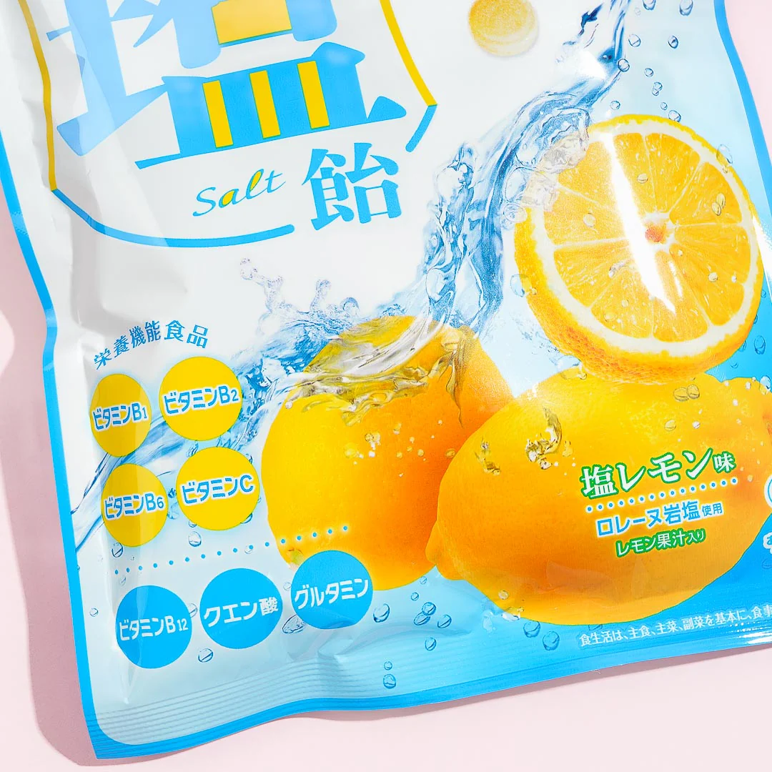 UHA Mikakuto Refreshing Salt Candy - Salted Lemon - Image 2