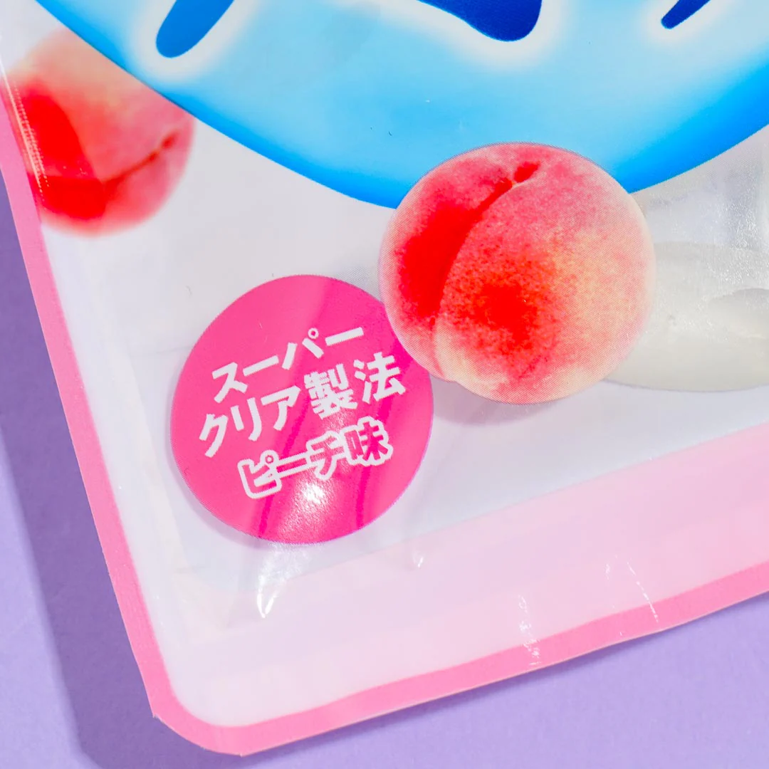 UHA Mikakuto Water Gummy - Peach - Image 2