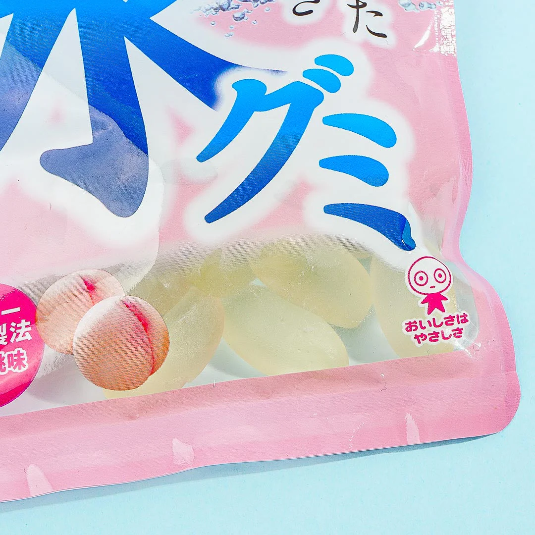 UHA Mikakuto Water Gummy - Shimizu White Peach - Image 2