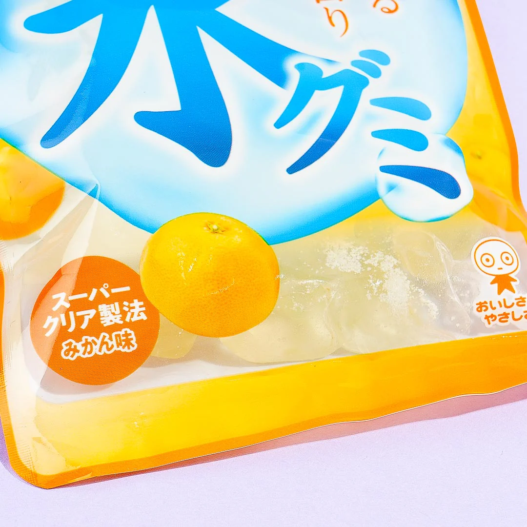 UHA Mikakuto Water Gummy - Tangerine - Image 2