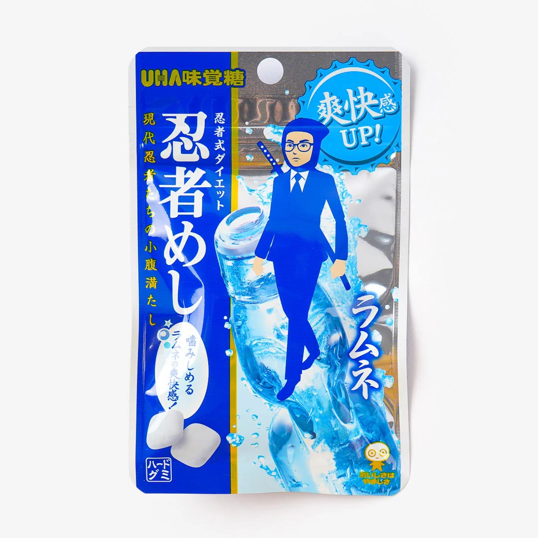 UHA Mikatuto Ninja Chelow Gummy Candy - Ramune