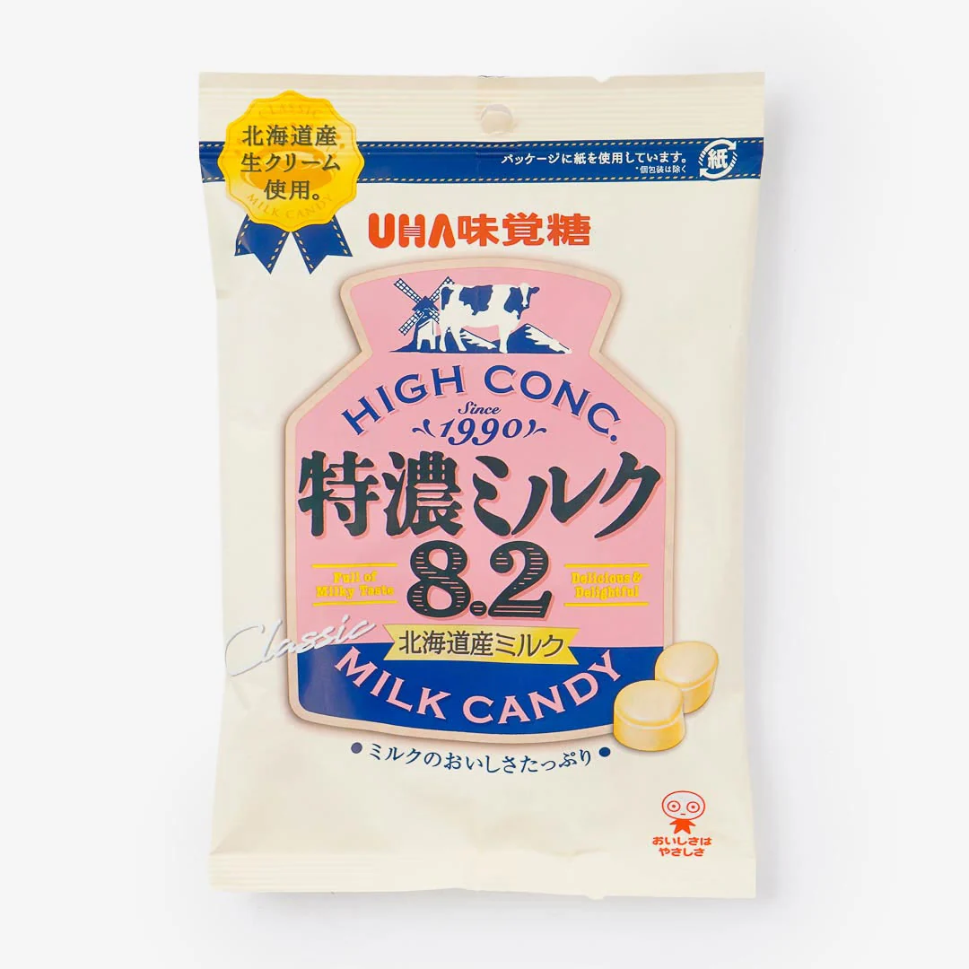 UHA Tokuno 8.2 Milk Candy - Rich Milk