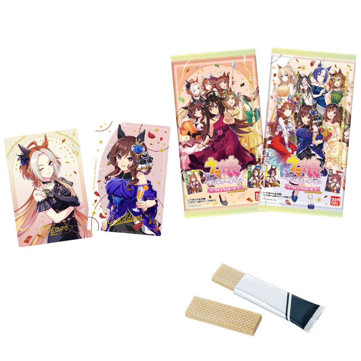 Uma Musume Pretty Derby Twin Wafers With Card - Image 3