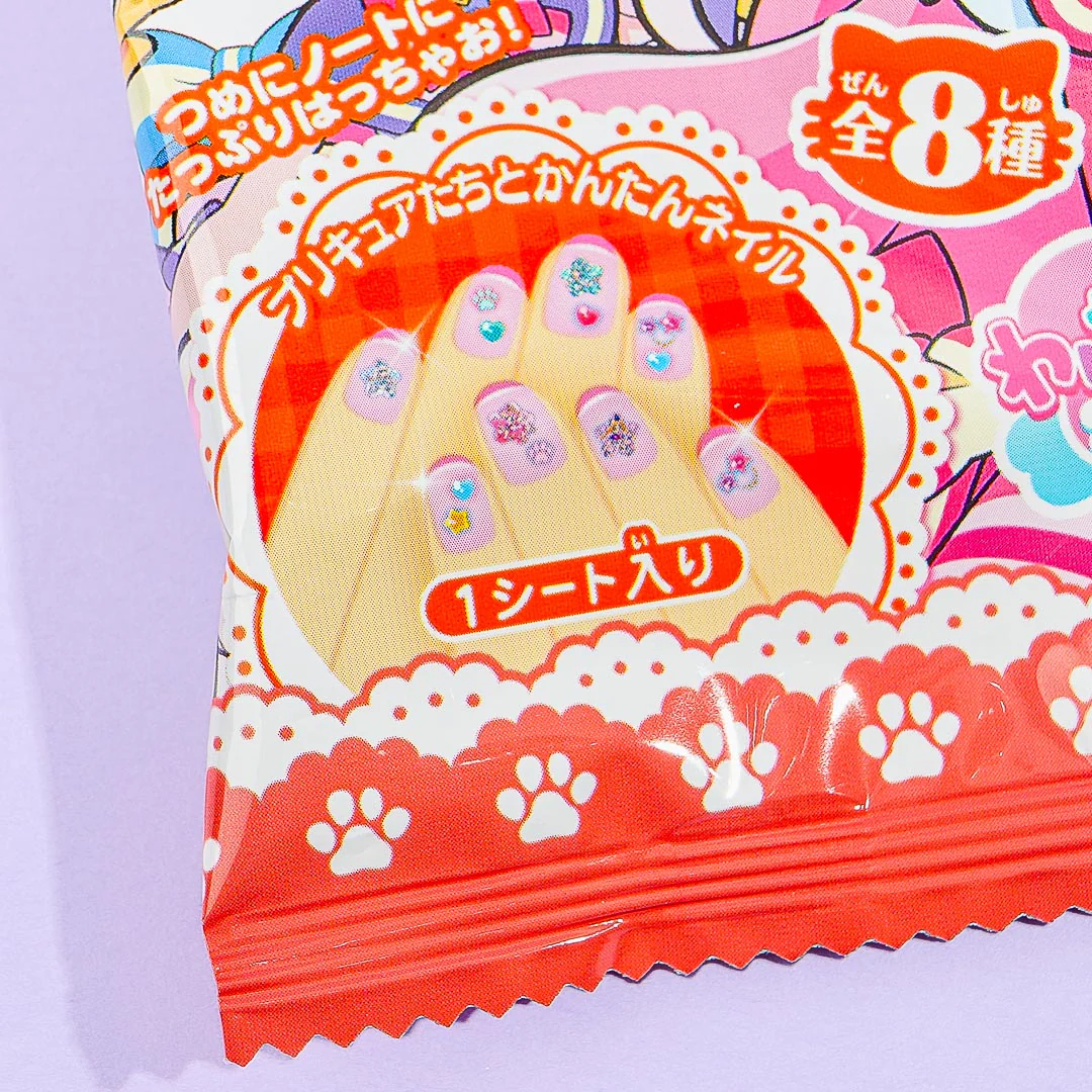 Wonderful Pretty Cure! Nail Stickers With Cookies - Image 2