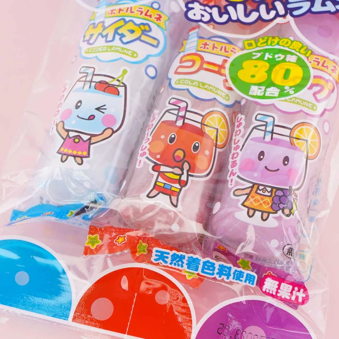 Yaokin Bottle Ramune Candy Set - 3 pcs - Image 2