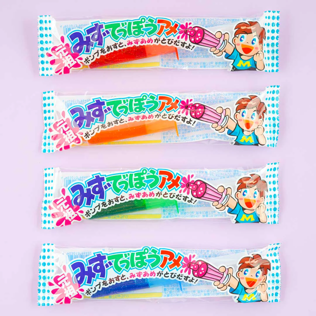 Yaokin Mizudeppo Ame Syringe-Type Candy - Image 2