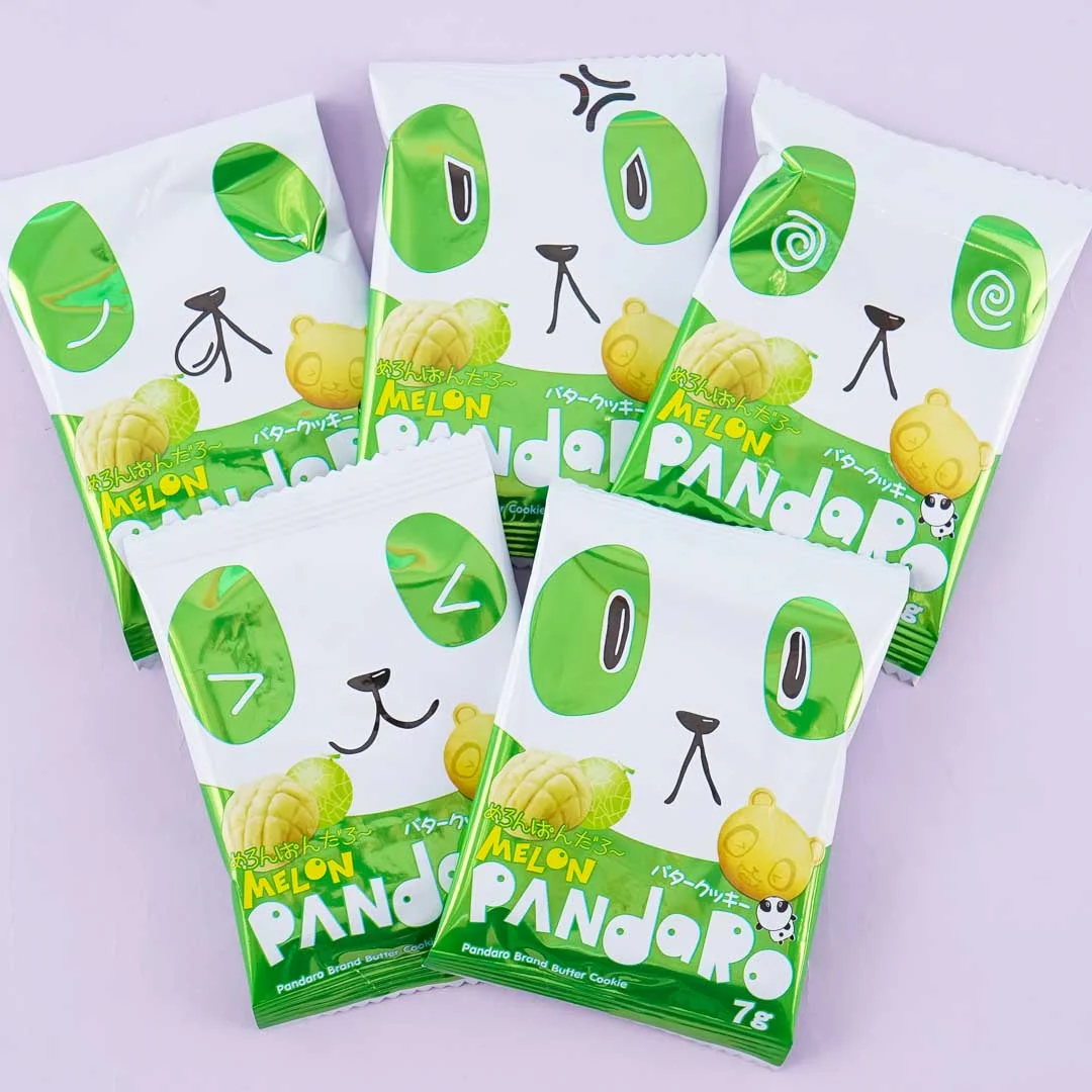 Yaokin Pandaro Butter Cookie - Melon - Image 3