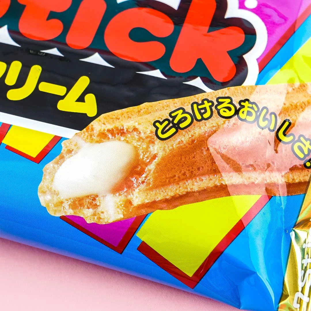 Yaokin Seven Stick Wafer Biscuits - Milk Cream - Image 2