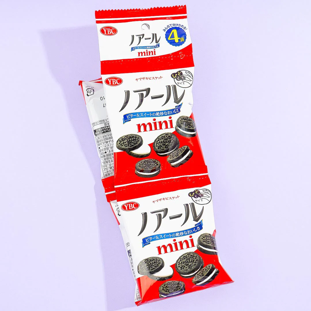 YBC Noir Black Cocoa Cookie Set - 4 pcs