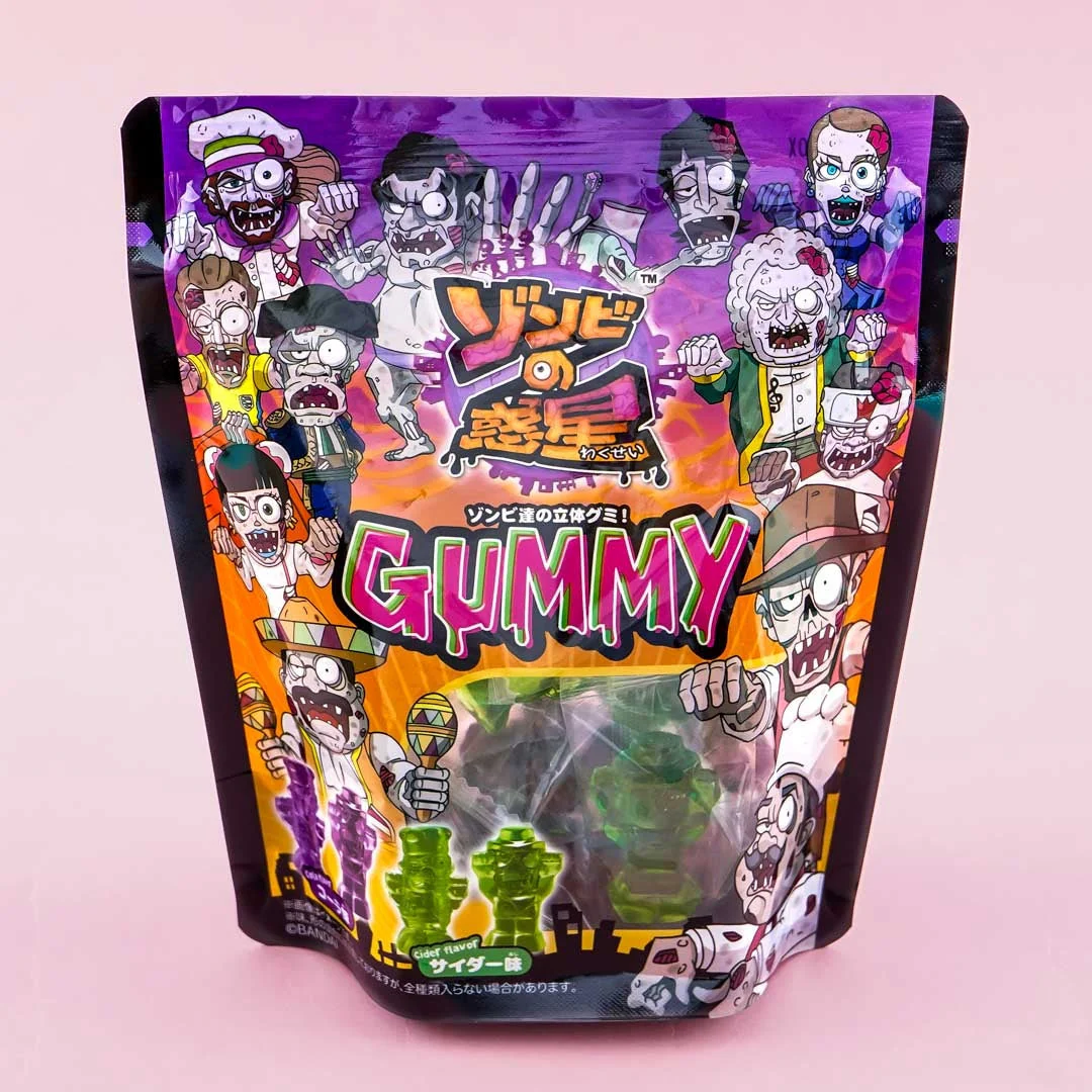 Zombie Planet Halloween 3D Gummy Candy Pack